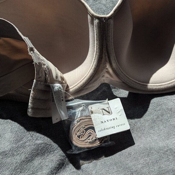 Natori Solution Shaper Bandeau Strapless Bra 34DDD Nude 1374110 - Picture 3 of 6